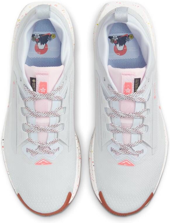 Nike Pegasus Trail 5 GORE-TEX waterdichte trailrunningschoenen voor dames Grijs
