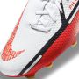 Nike Phantom GT 2 Academy FG Voetbalschoenen Heren White Volt Bright Crimson Heren - Thumbnail 4