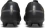 Nike Phantom GT 2 Academy FG Voetbalschoenen Black Metallic Gold Dark Grey Metallic Dark Grey - Thumbnail 4