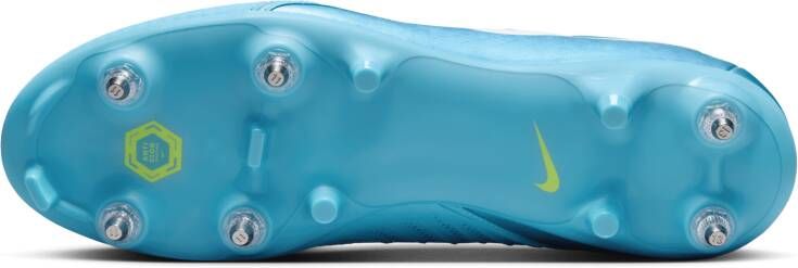 Nike Phantom GX 2 Academy SG low-top voetbalschoenen Blauw