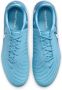 Nike Phantom GX II Academy IJzeren-Nop Voetbalschoenen (SG) Anti-Clog Blauw Wit - Thumbnail 5
