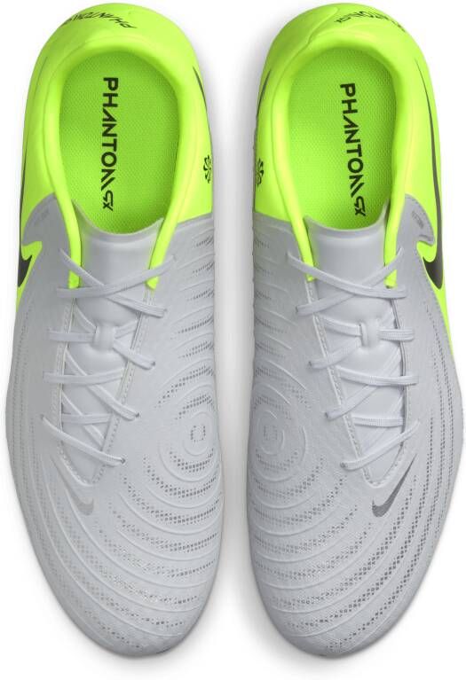 Nike Phantom GX 2 Academy SG low-top voetbalschoenen Grijs - Foto 4