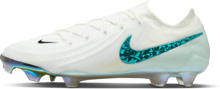 Nike Phantom GX 2 Elite LV8 low-top voetbalschoenen Wit