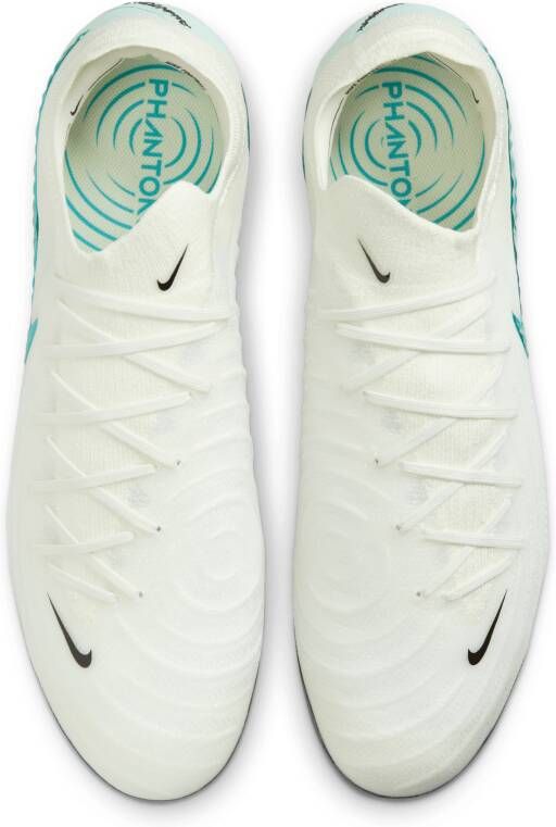 Nike Phantom GX 2 Elite LV8 low-top voetbalschoenen Wit