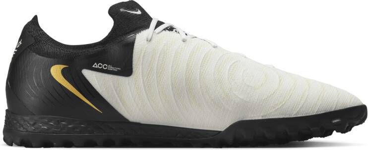 Nike Phantom GX 2 Pro low-top voetbalschoenen (turf) Wit
