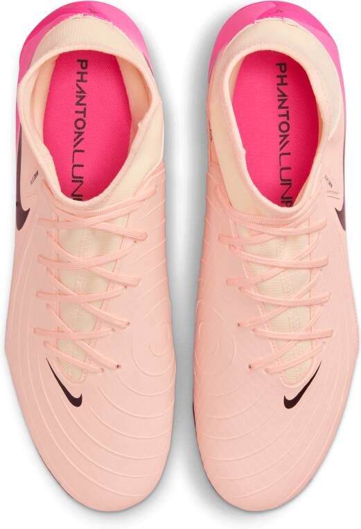Nike Phantom Luna 2 Academy high-top voetbalschoenen (meerdere ondergronden) Oranje