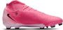 Nike Phantom Luna II Academy Gras Kunstgras Voetbalschoenen (MG) Felroze Lichtroze Zwart - Thumbnail 5