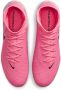 Nike Phantom Luna II Academy Gras Kunstgras Voetbalschoenen (MG) Felroze Lichtroze Zwart - Thumbnail 6