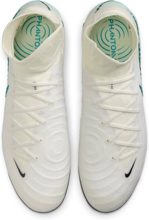 Nike Phantom Luna 2 Elite AS high-top voetbalschoenen (stevige ondergrond) Wit