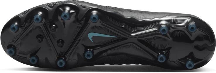 Nike Phantom Luna II Elite Kunstgras Voetbalschoenen (AG) Zwart Donkergroen - Foto 3
