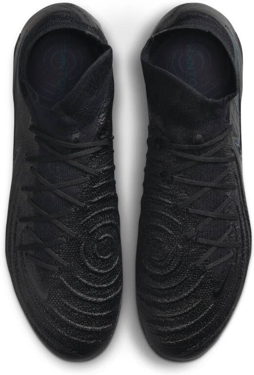 Nike Phantom Luna II Elite Kunstgras Voetbalschoenen (AG) Zwart Donkergroen - Foto 4