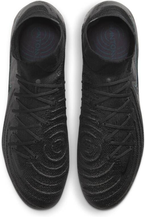 Nike Phantom Luna 2 Elite high-top voetbalschoenen (stevige ondergrond) Zwart - Foto 4