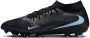 Nike Phantom 6 High Academy voetbalschoenen (meerdere ondergronden) Zwart - Thumbnail 1
