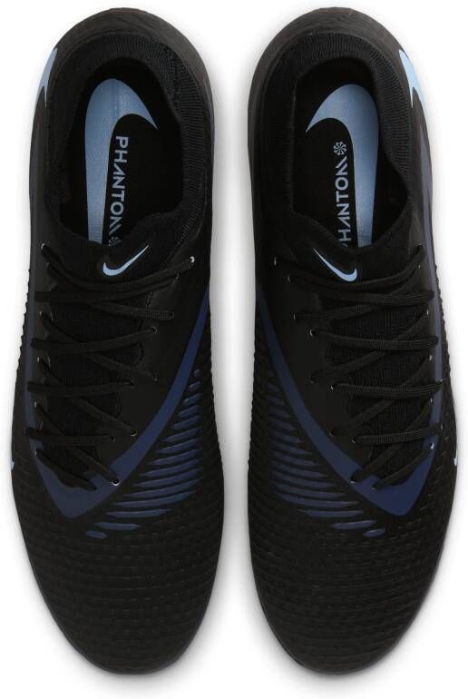 Nike Phantom 6 High Academy voetbalschoenen (meerdere ondergronden) Zwart