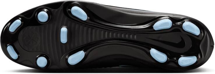 Nike Phantom 6 High Club voetbalschoenen (meerdere ondergronden) Zwart