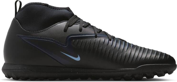 Nike Phantom 6 High Club voetbalschoenen (turf) Zwart