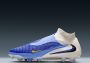 Nike Phantom 6 High Elite voetbalschoenen (stevige ondergrond) Blauw - Thumbnail 2