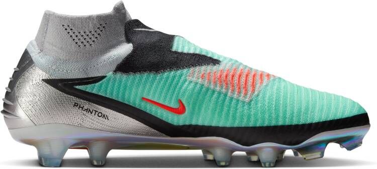 Nike Phantom 6 High Elite voetbalschoenen (stevige ondergrond) Grijs