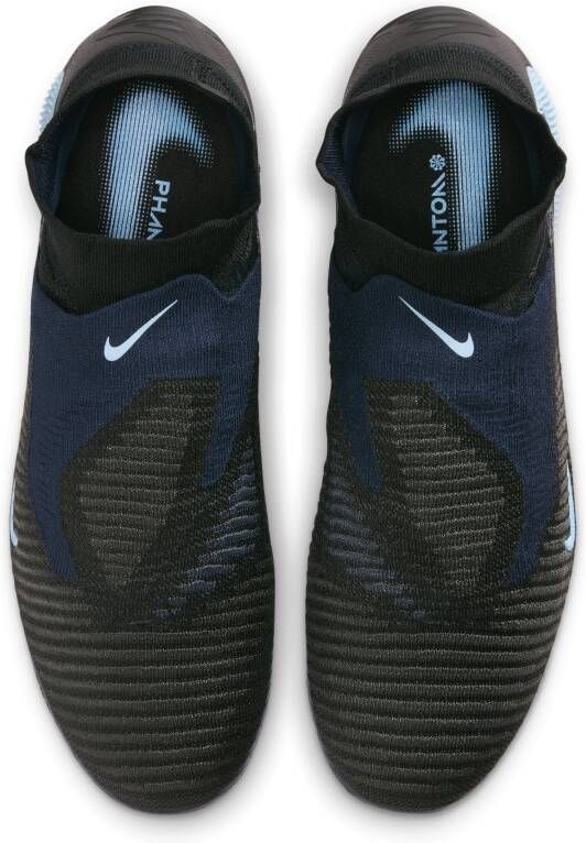 Nike Phantom 6 High Elite voetbalschoenen (stevige ondergrond) Zwart - Foto 4