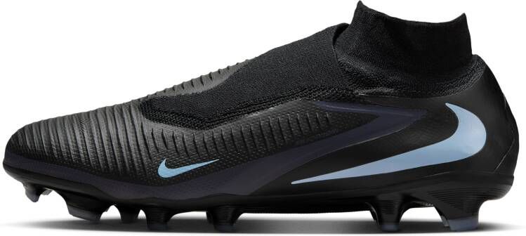 Nike Phantom 6 High Pro voetbalschoenen (stevige ondergrond) Zwart