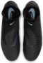 Nike Phantom 6 High Pro voetbalschoenen (stevige ondergrond) Zwart - Thumbnail 4
