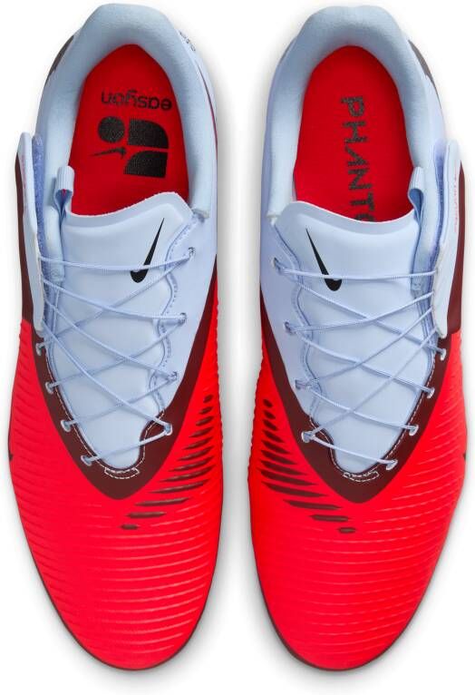 Nike Phantom 6 Low Academy EasyOn voetbalschoenen (meerdere ondergronden) Blauw