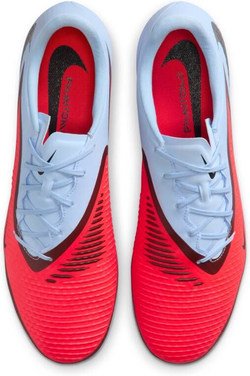 Nike Phantom 6 Low Academy voetbalschoenen (kunstgras) Blauw