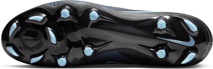 Nike Phantom 6 Low Academy voetbalschoenen (meerdere ondergronden) Zwart
