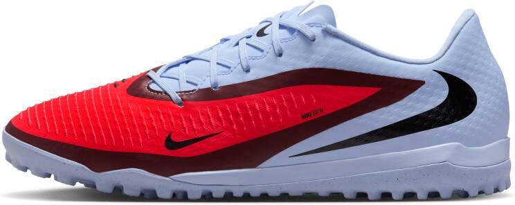 Nike Phantom 6 Low Academy voetbalschoenen (turf) Blauw