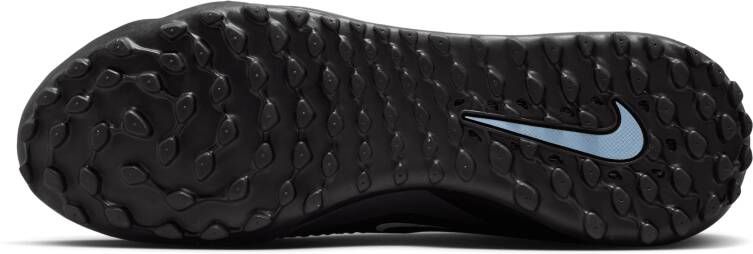 Nike Phantom 6 Low Academy voetbalschoenen (turf) Zwart