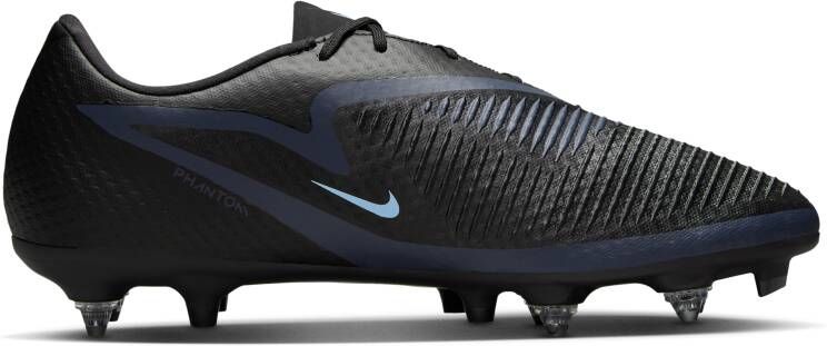 Nike Phantom 6 Low Academy voetbalschoenen (zachte ondergrond) Zwart - Foto 3