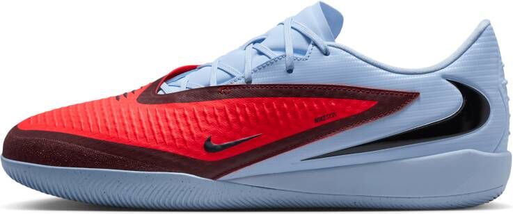 Nike Phantom 6 Low Academy zaalvoetbalschoenen Blauw