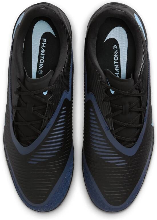 Nike Phantom 6 Low Academy zaalvoetbalschoenen Zwart