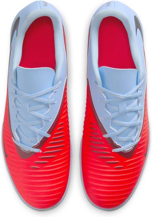 Nike Phantom 6 Low Club zaalvoetbalschoenen Blauw - Foto 4
