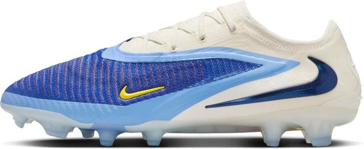 Nike Phantom 6 Low Elite voetbalschoenen (stevige ondergrond) Blauw