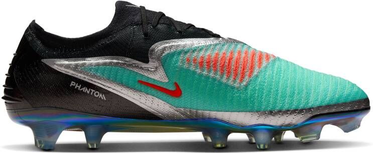 Nike Phantom 6 Low Elite voetbalschoenen (stevige ondergrond) Grijs