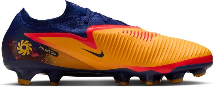 Nike Phantom 6 Low Pro 'Erling Haaland' voetbalschoenen (stevige ondergrond) Oranje