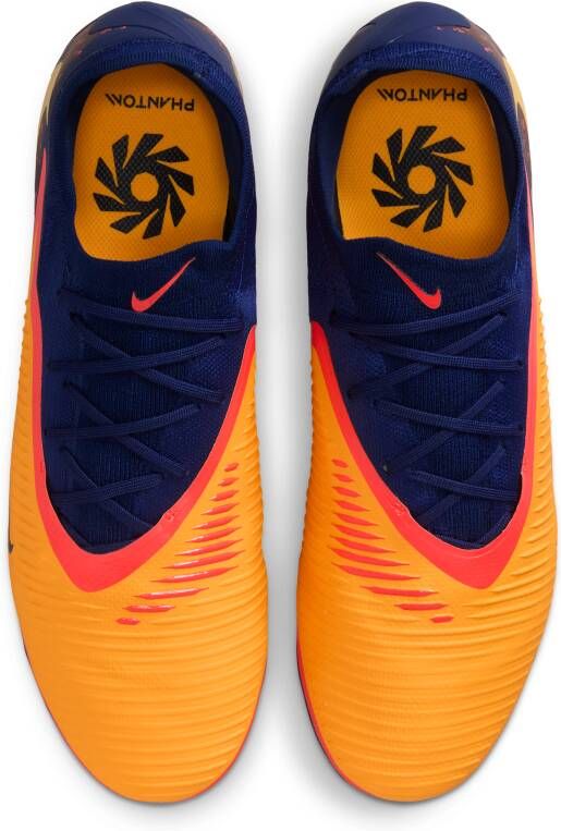 Nike Phantom 6 Low Pro 'Erling Haaland' voetbalschoenen (stevige ondergrond) Oranje
