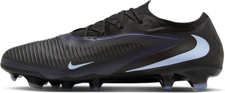 Nike Phantom 6 Low Pro voetbalschoenen (stevige ondergrond) Zwart