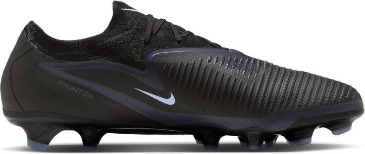 Nike Phantom 6 Low Pro voetbalschoenen (stevige ondergrond) Zwart