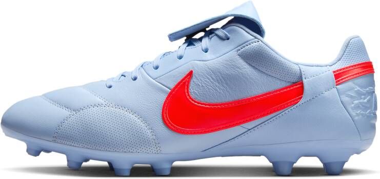 Nike Premier 3 low top voetbalschoenen (stevige ondergrond) Blauw