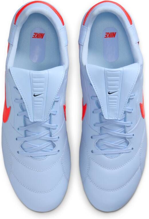 Nike Premier 3 low top voetbalschoenen (stevige ondergrond) Blauw