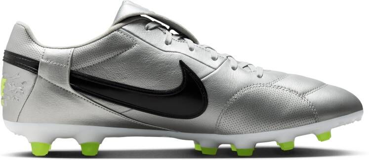 Nike Premier 3 low top voetbalschoenen (stevige ondergrond) Grijs