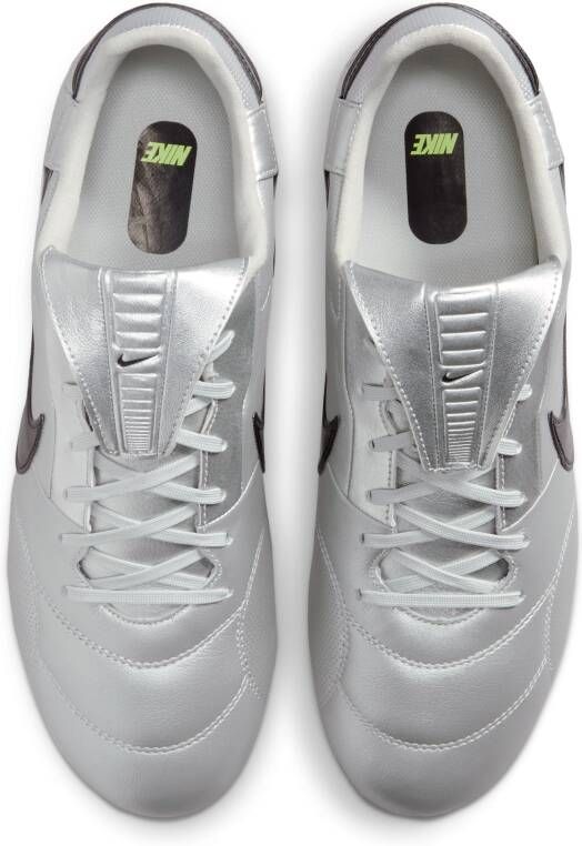 Nike Premier 3 low top voetbalschoenen (stevige ondergrond) Grijs