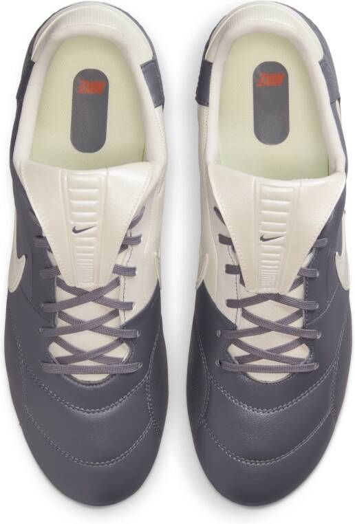 Nike Premier 3 low top voetbalschoenen (stevige ondergrond) Grijs