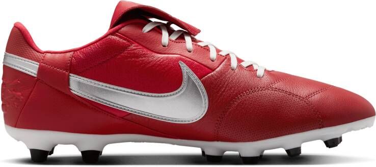 Nike Premier 3 low top voetbalschoenen (stevige ondergrond) Rood