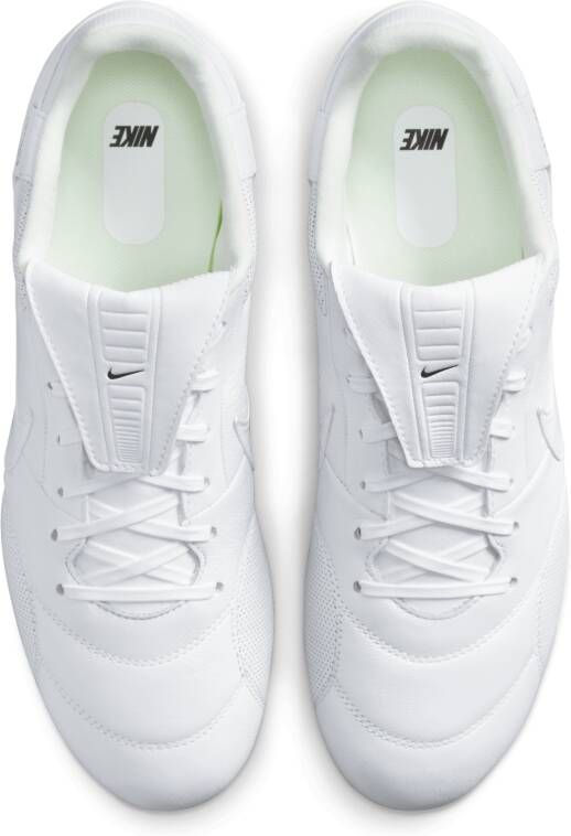 Nike Premier 3 voetbalschoen (stevige ondergrond) Wit