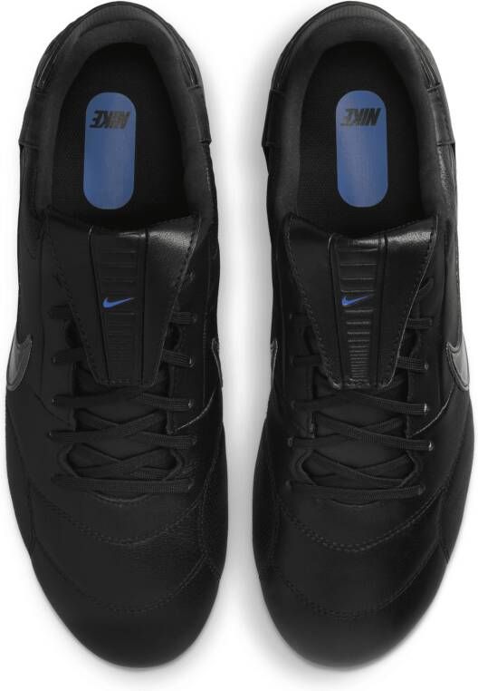 Nike Premier 3 low top voetbalschoenen (zachte ondergrond) Zwart