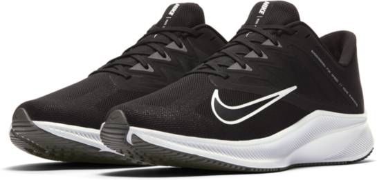 Nike Quest 3 Hardloopschoenen voor heren(straat) Zwart