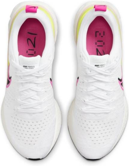Nike React Infinity Run Flyknit 2 Hardloopschoenen voor heren(straat) Wit